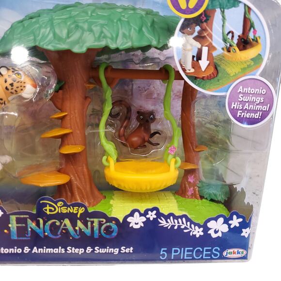 Disney Encanto Antonio and Animals Step and Swing Set Disney Playset Disney Toys - Picture 5 of 14
